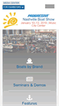 Mobile Screenshot of nashvilleboatshow.com